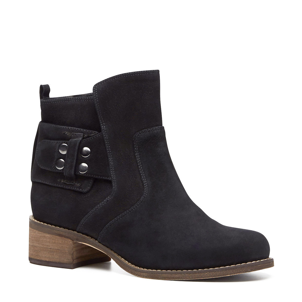 Harlequin Belle Cloudstomp Boot Black Leather